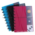 Junior Size Poly Cover Disc Ring Bound Notebooks